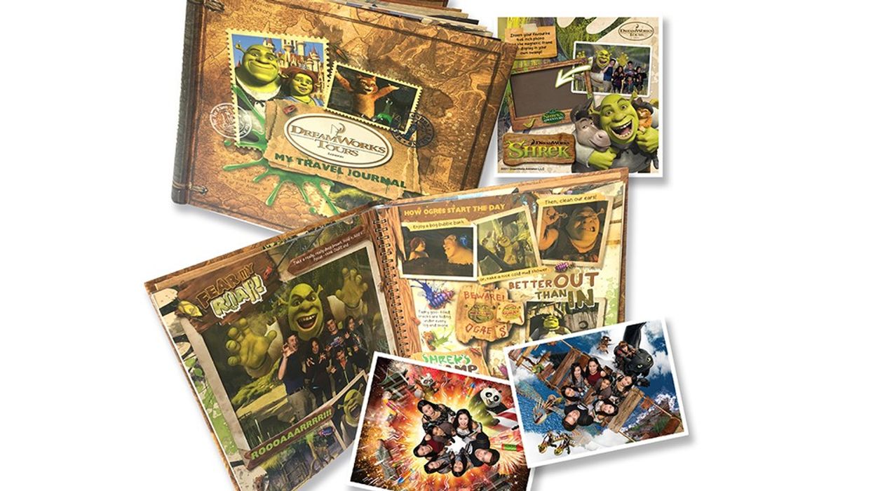 Magic Memories personalised Shrek Journal