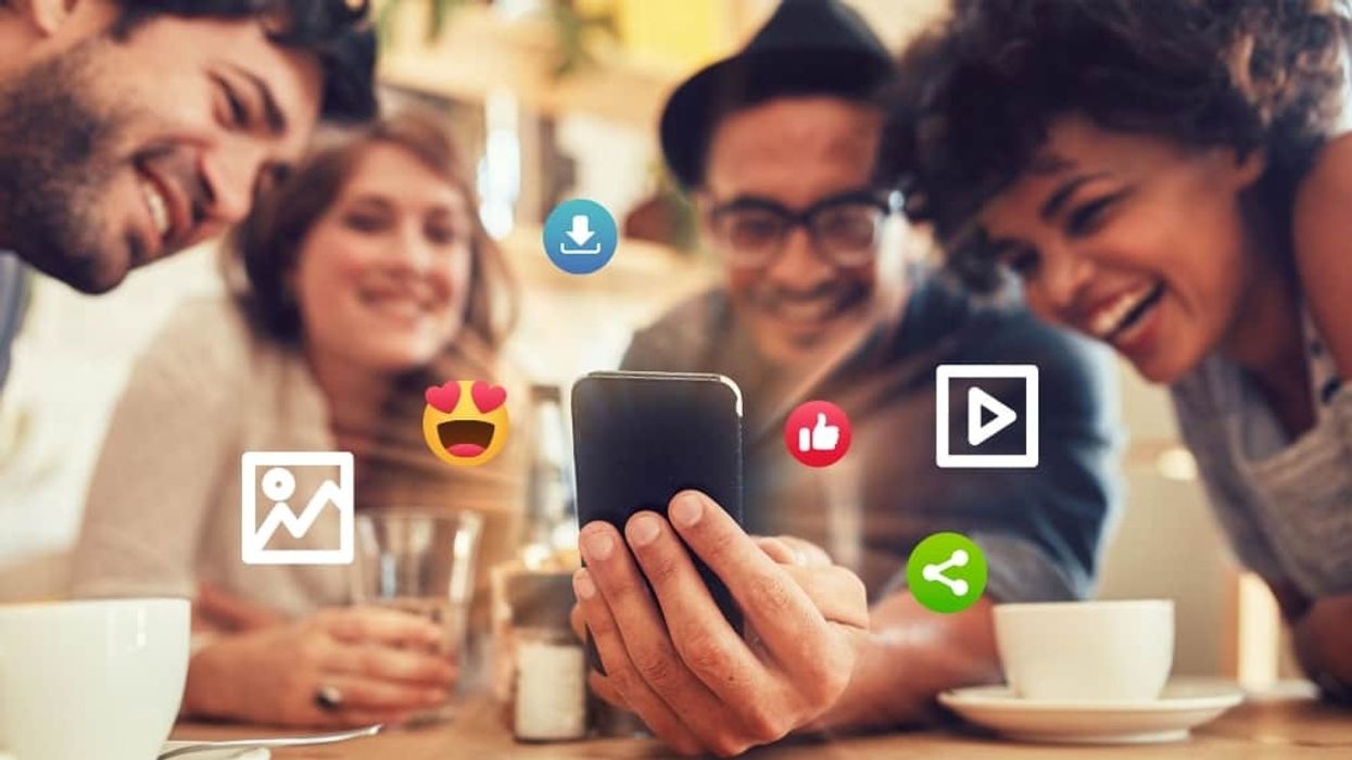 Magic Memories social sharing