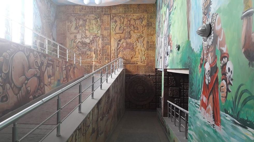 Main Entrance Maya World EOS Rides