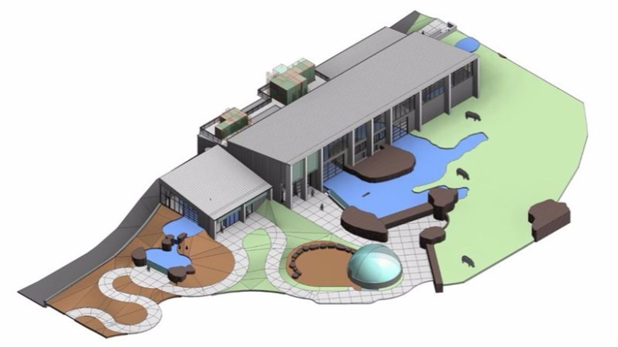 making waves rendering at Cheyenne Mountain Zoo