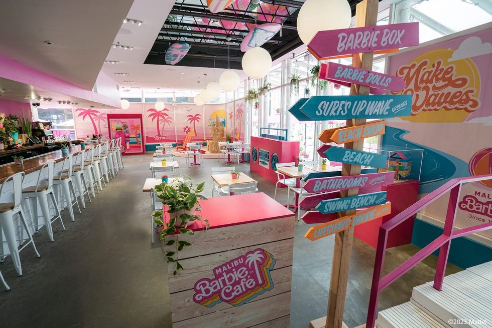 malibu barbie cafe