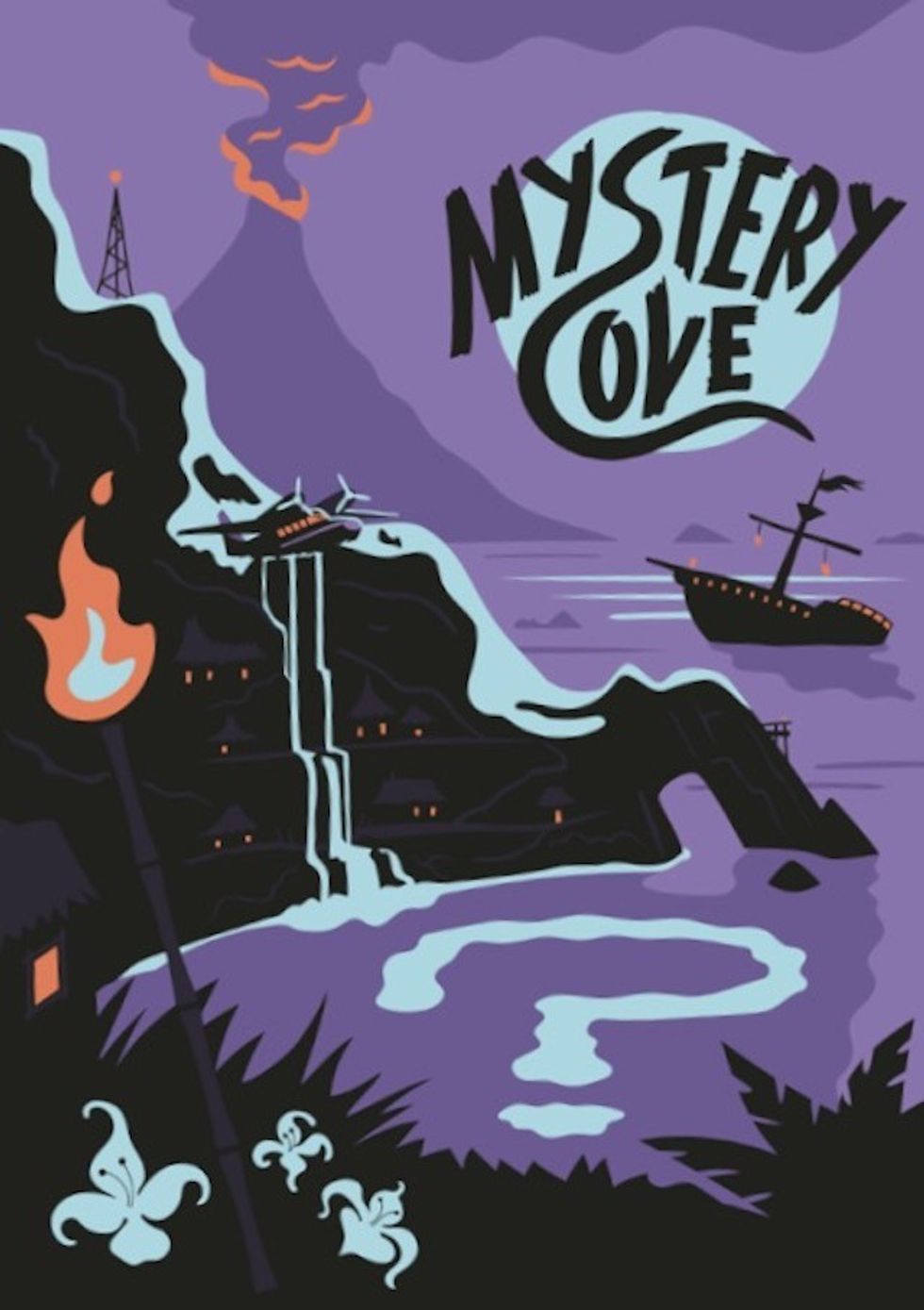 Mall of America Mystery Cove visual identity