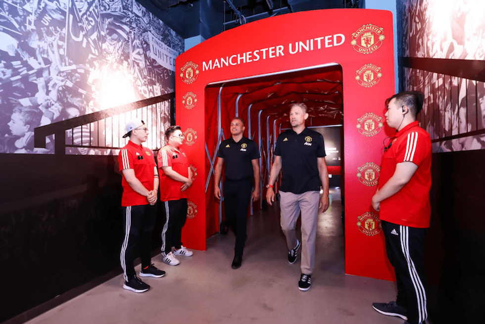 manchester united experience centre china attractions trends 2021