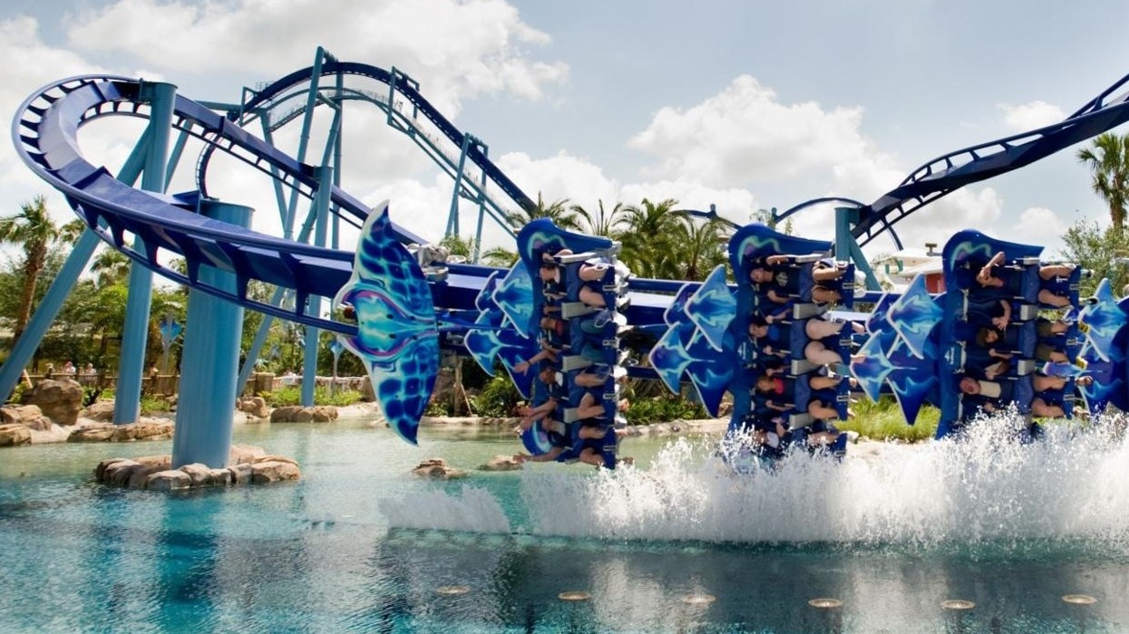 manta coaster seaworld