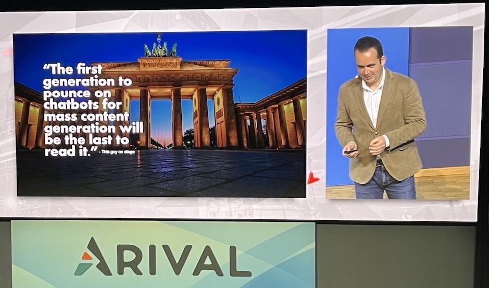 Marc Mekki at Arival 360 Berlin 2023