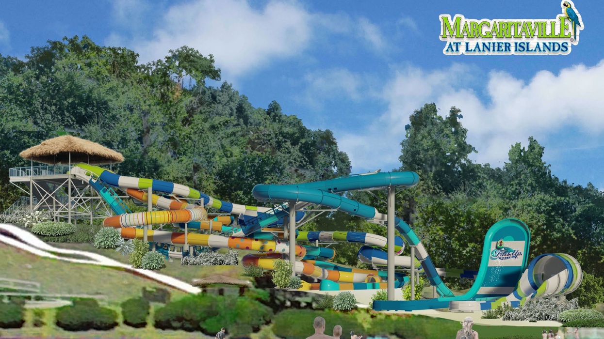 margaritaville at lanier islands slide tower