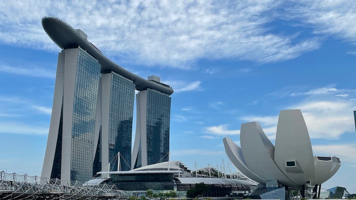 Marina Bay Sands and ArtScience Museum in Singapore
