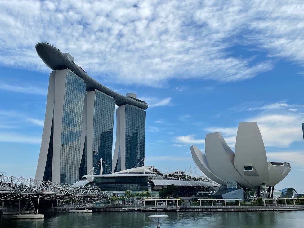 Marina Bay Sands and ArtScience Museum in Singapore