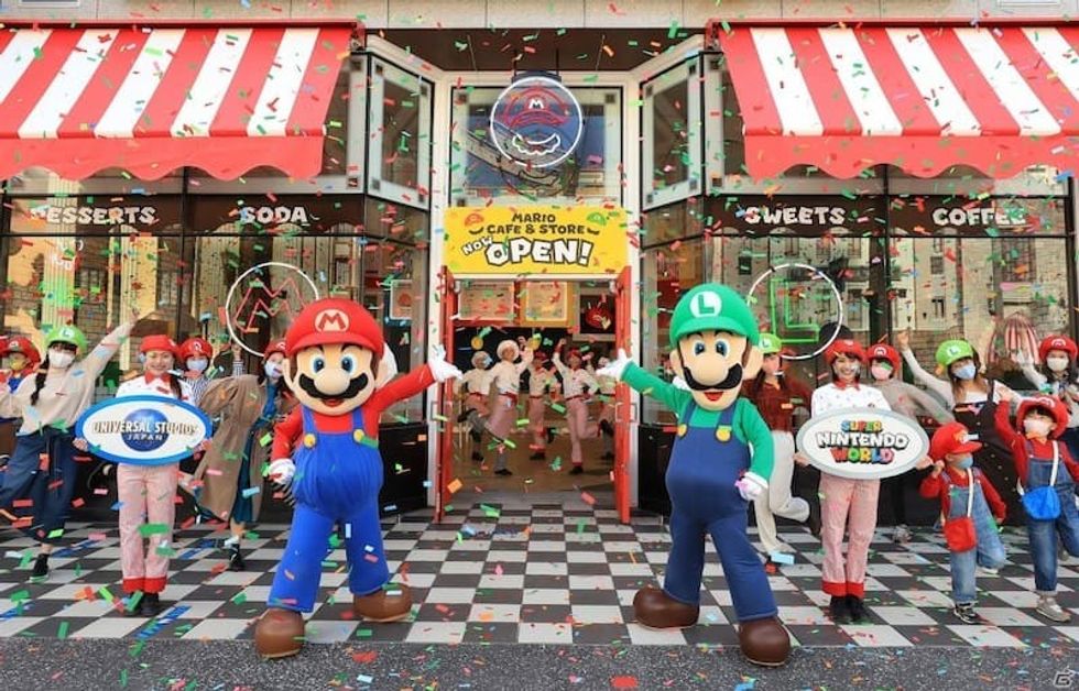 mario cafe and store universal studios japan