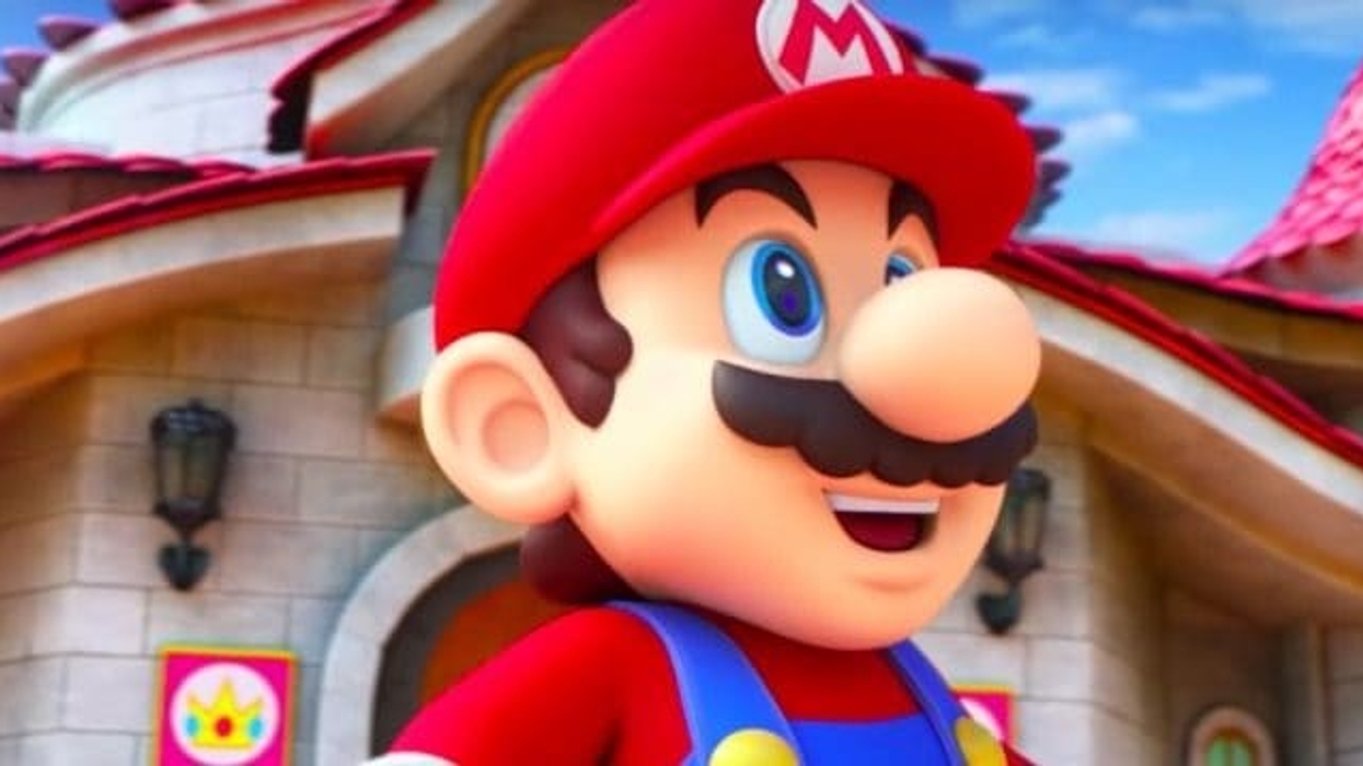 Mario from Super Nintendo World