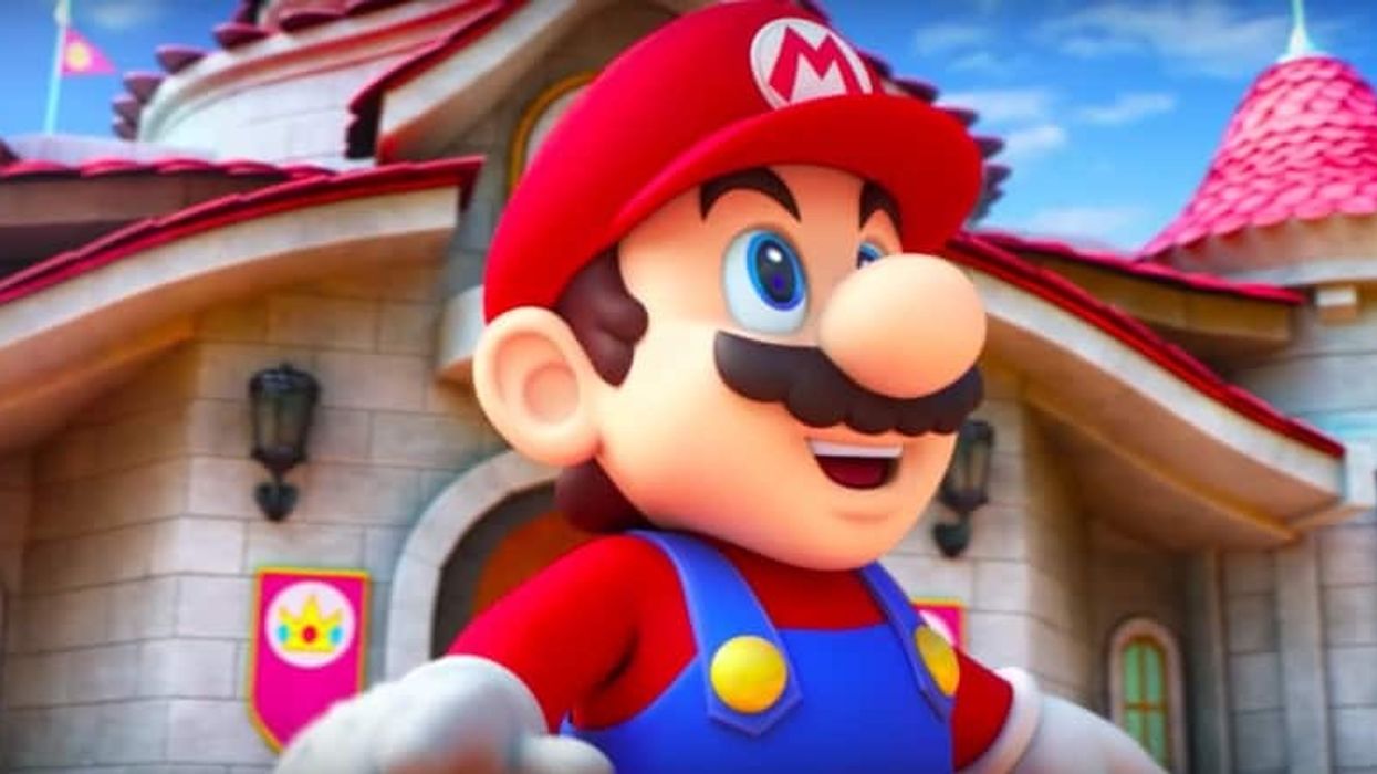 Mario from Super Nintendo World