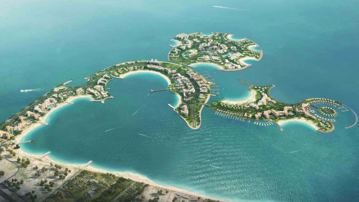 marjan island UAE IR