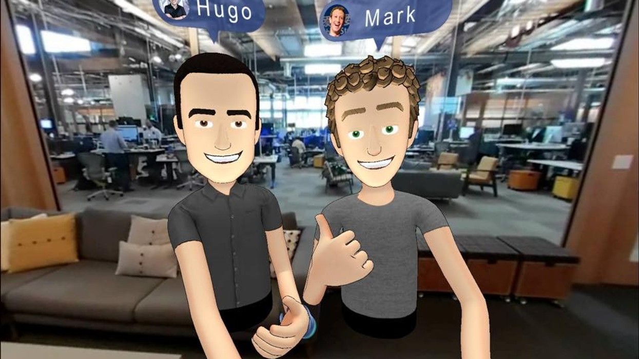Mark Zuckerberg and Hugo Barra facebook oculus