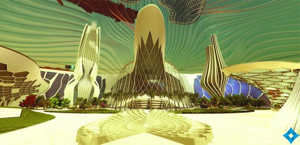 Mars 2117 Priject UAE space programme Mars Science City