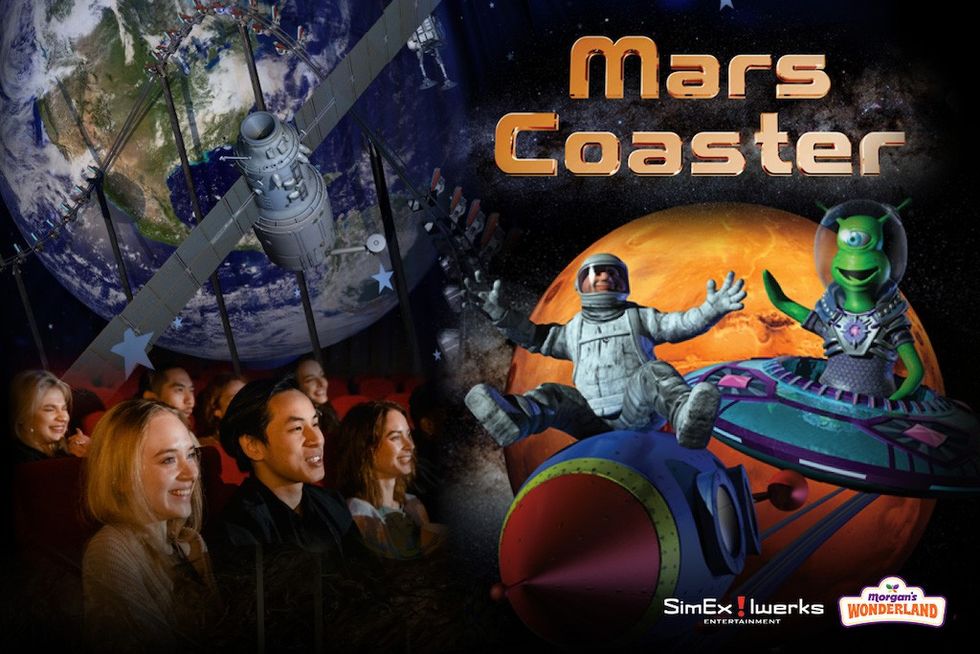 Mars Coaster inclusive theater morgans wonderland