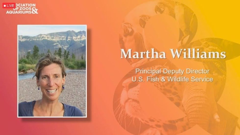 Martha Williams AZA conference