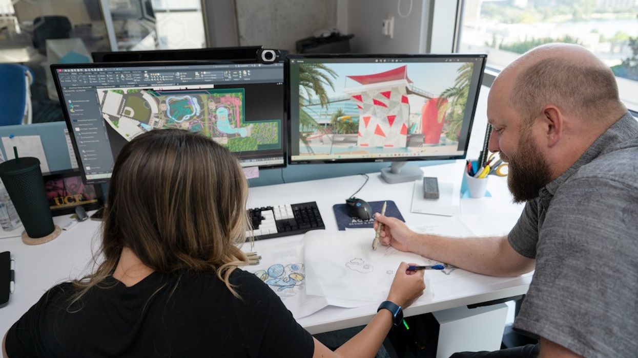 Martin Aquatic working on Sports Illustrated project