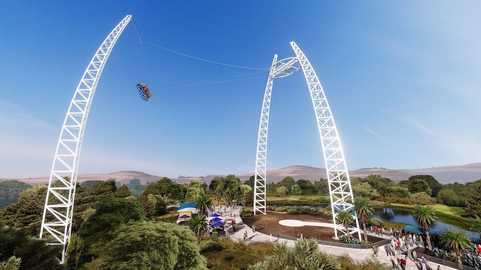 Martin & Vleminckx SkyBlazer IAAPA Expo Asia 2023