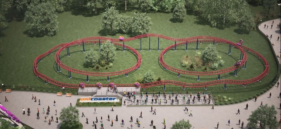 Martin & Vleminckx Unicoaster 2.0 track