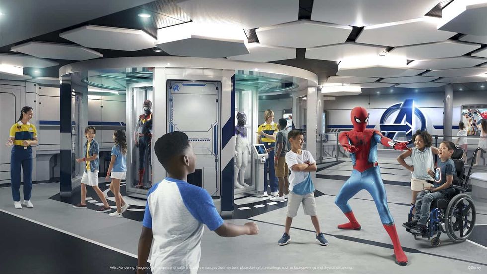 marvel super hero academy disney wish