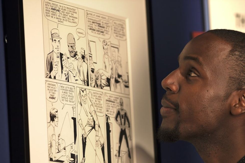 Marvel Universe of Super Heroes original artwork