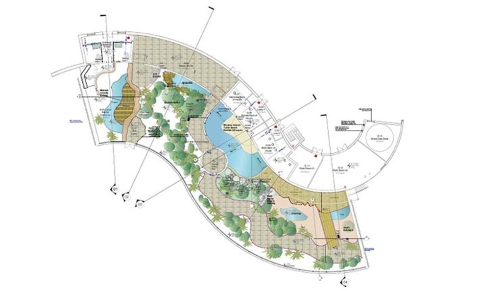 Marwell Zoo. Tropical House. Rainforest exhibit.