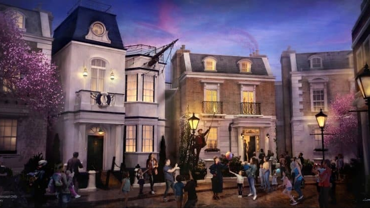 Mary Poppins Attraction at Epcot