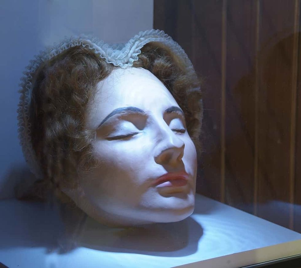 mary queen of scots death mask