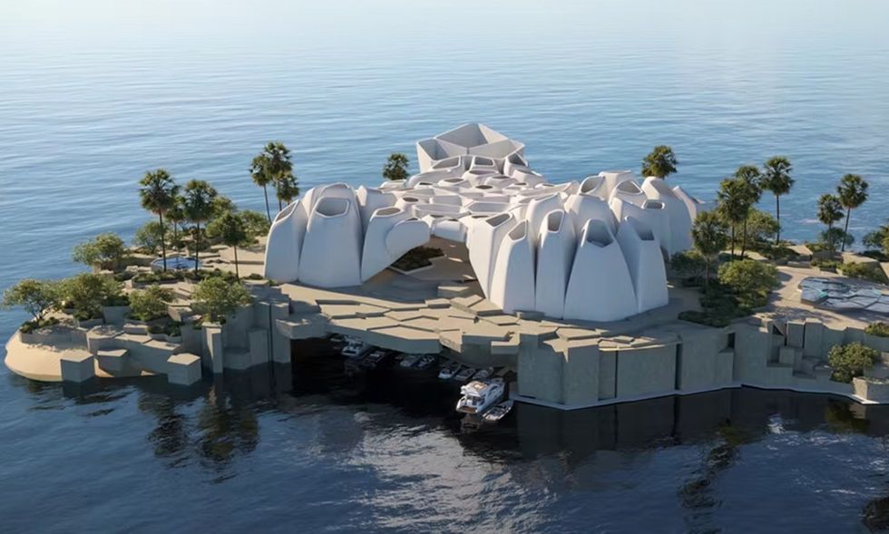 MAT Amaala Triple Bay Marine Life Institute Aquarium