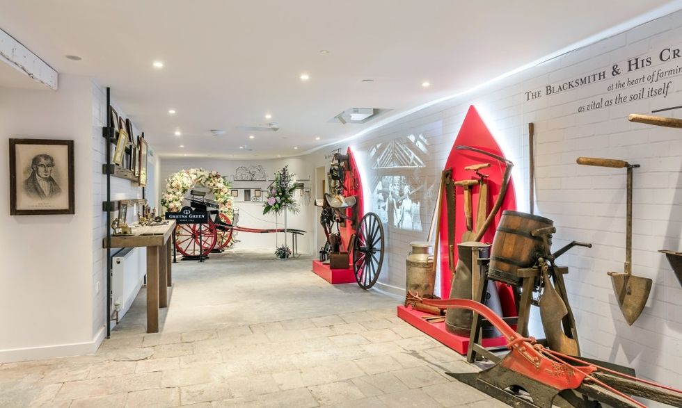 Mather & Co Gretna Green Experience Blacksmith