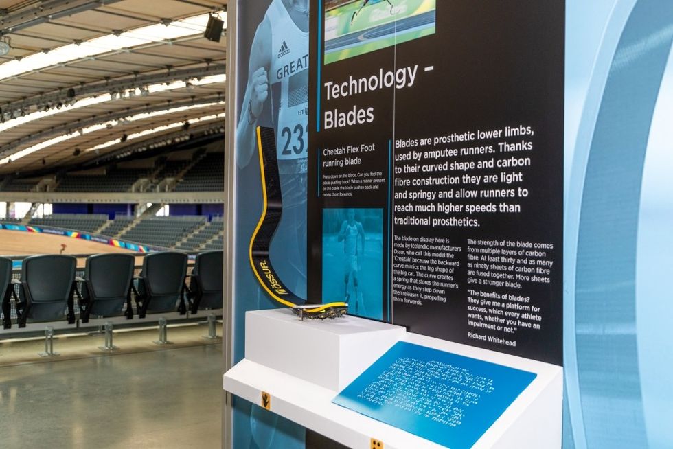 Mather&Co Olympics 10 Year Anniversary Exhibition Blade