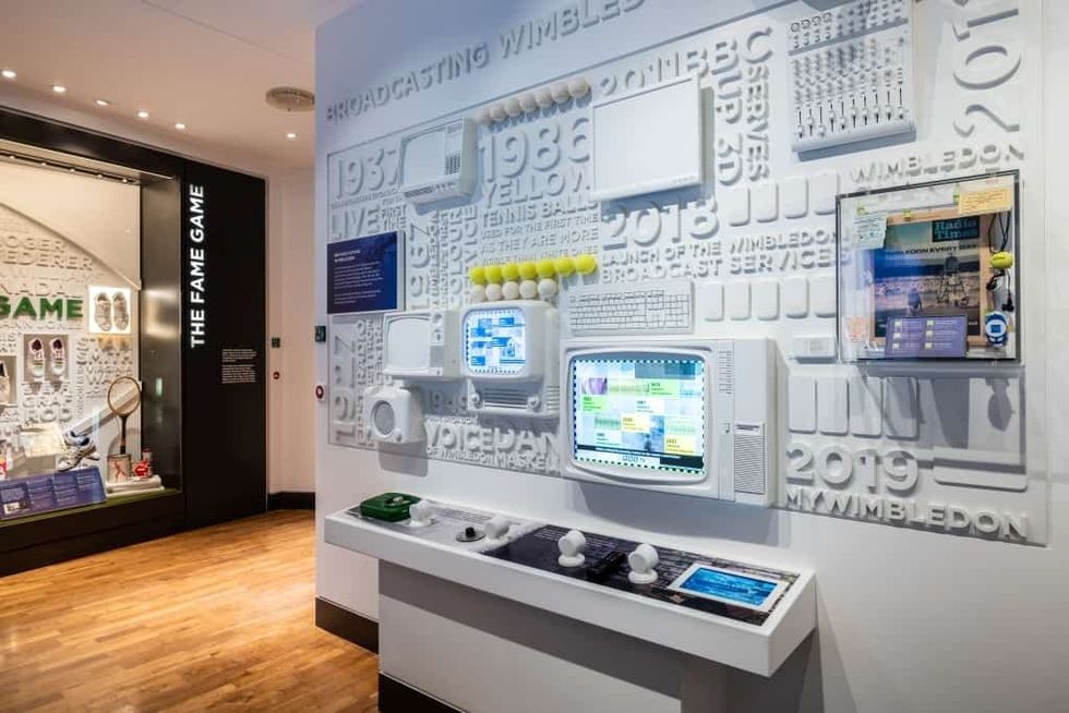 Mather & Co Wimbledon Lawn Tennis Museum Open Era Broadcasting