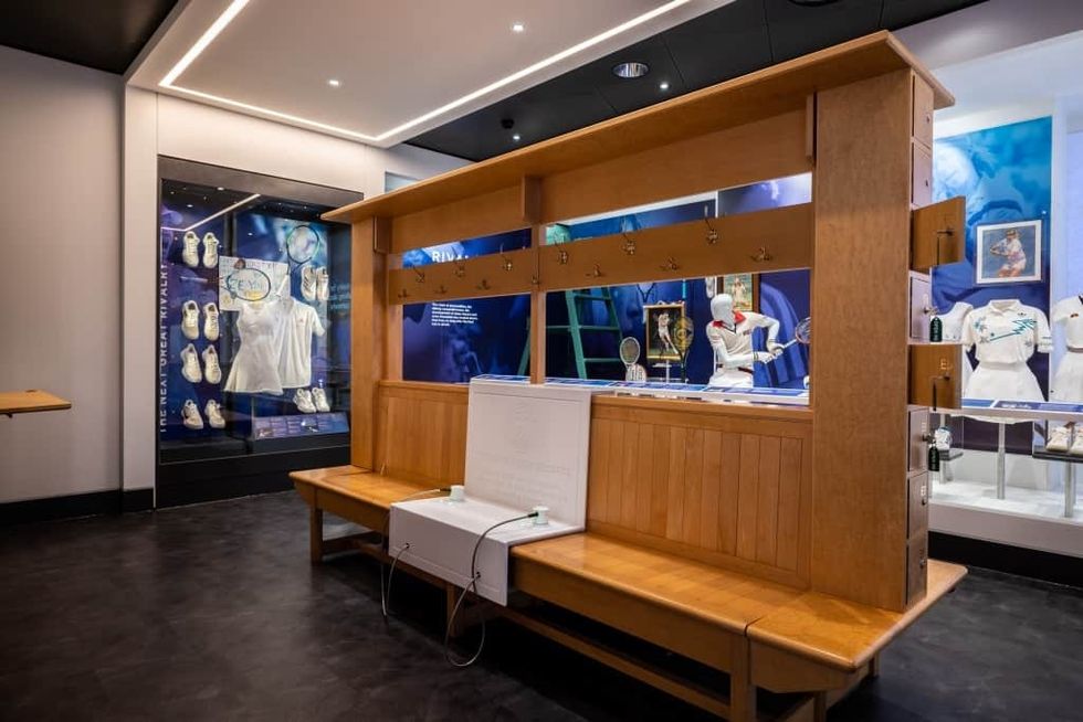 Mather & Co Wimbledon Lawn Tennis Museum Open Era Dressing Room