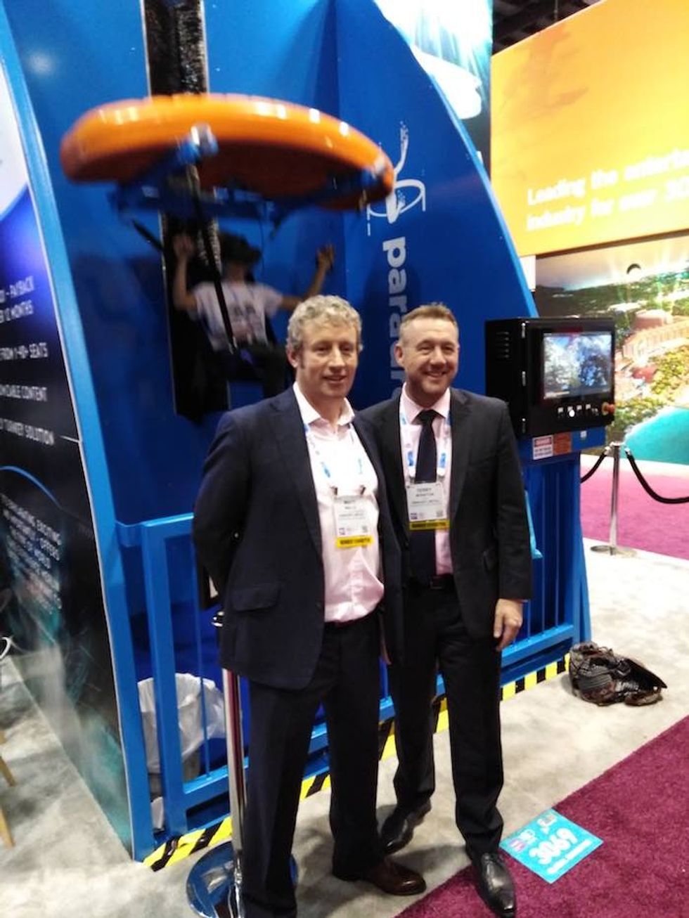 Matt Wells. Frontgrid and Terry Monkton, Simworx with ParadropVR