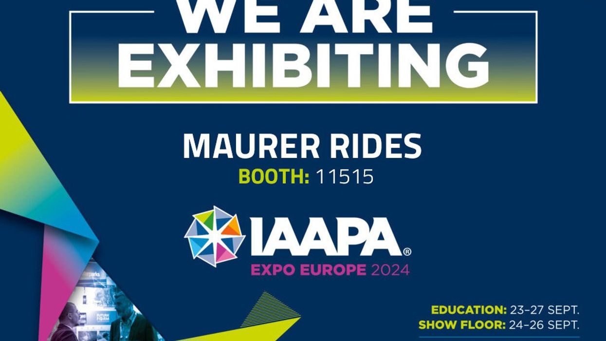 Maurer Rides at IAAPA Expo Europe