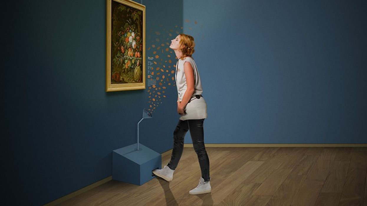 mauritshuis scent smell exhibition