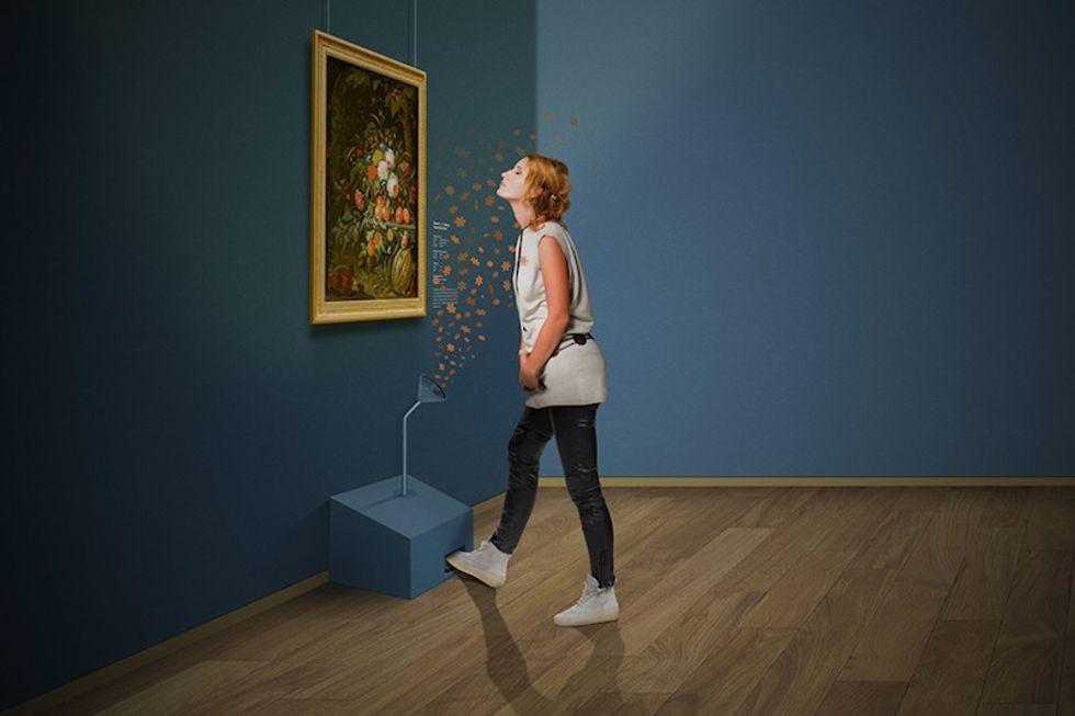 mauritshuis scent smell exhibition