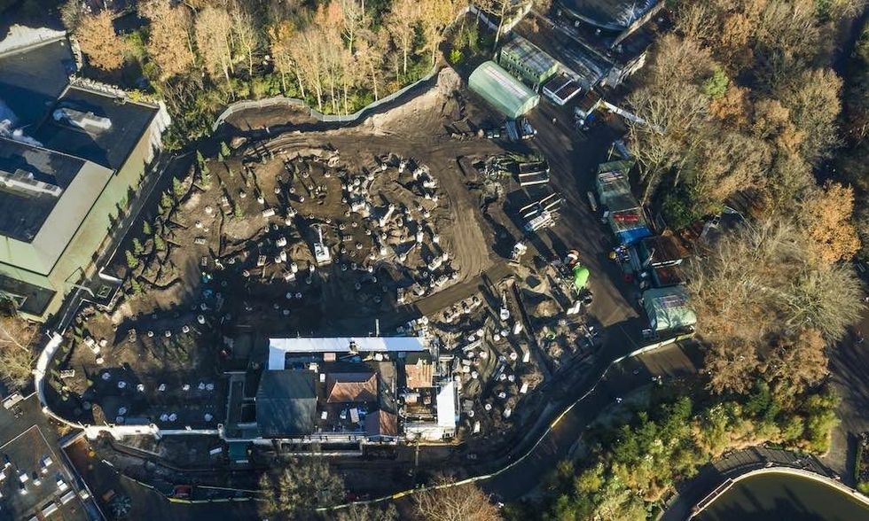 Max and Moritz drone footage Efteling