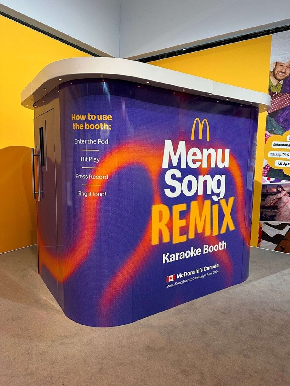 McDonalds SingPod