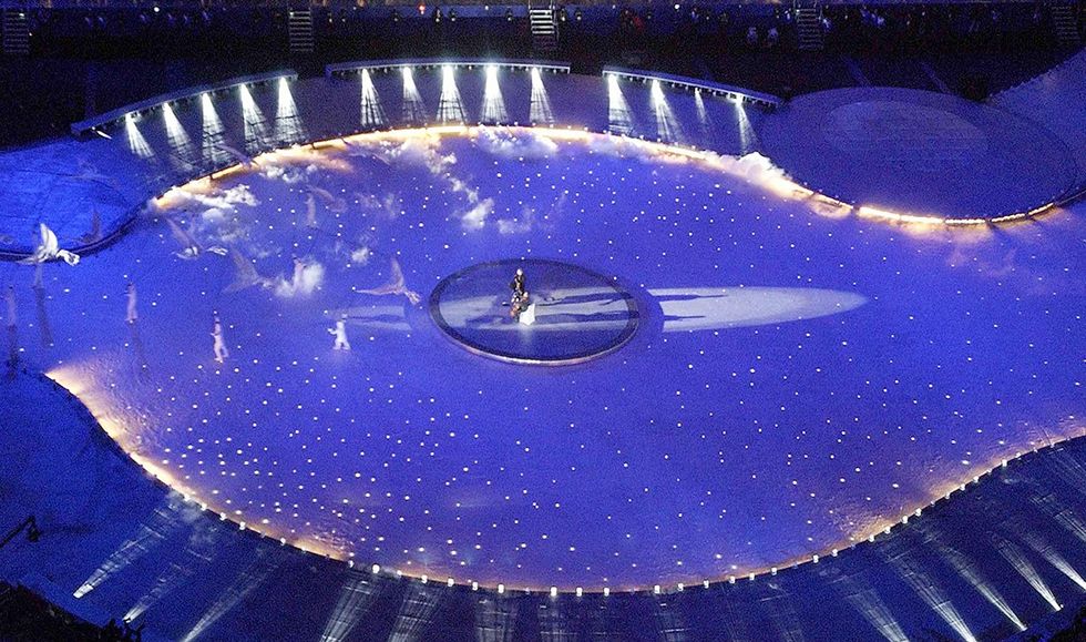 Mechanical Lighting and Atmospheric Effects 2002 Winter Games Technifex