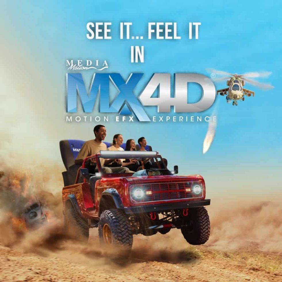 Media Mation MX4D Motion EFX Experience