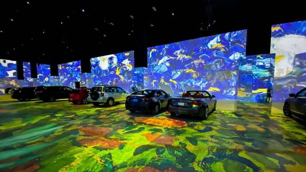 Medialon van gogh exhibit