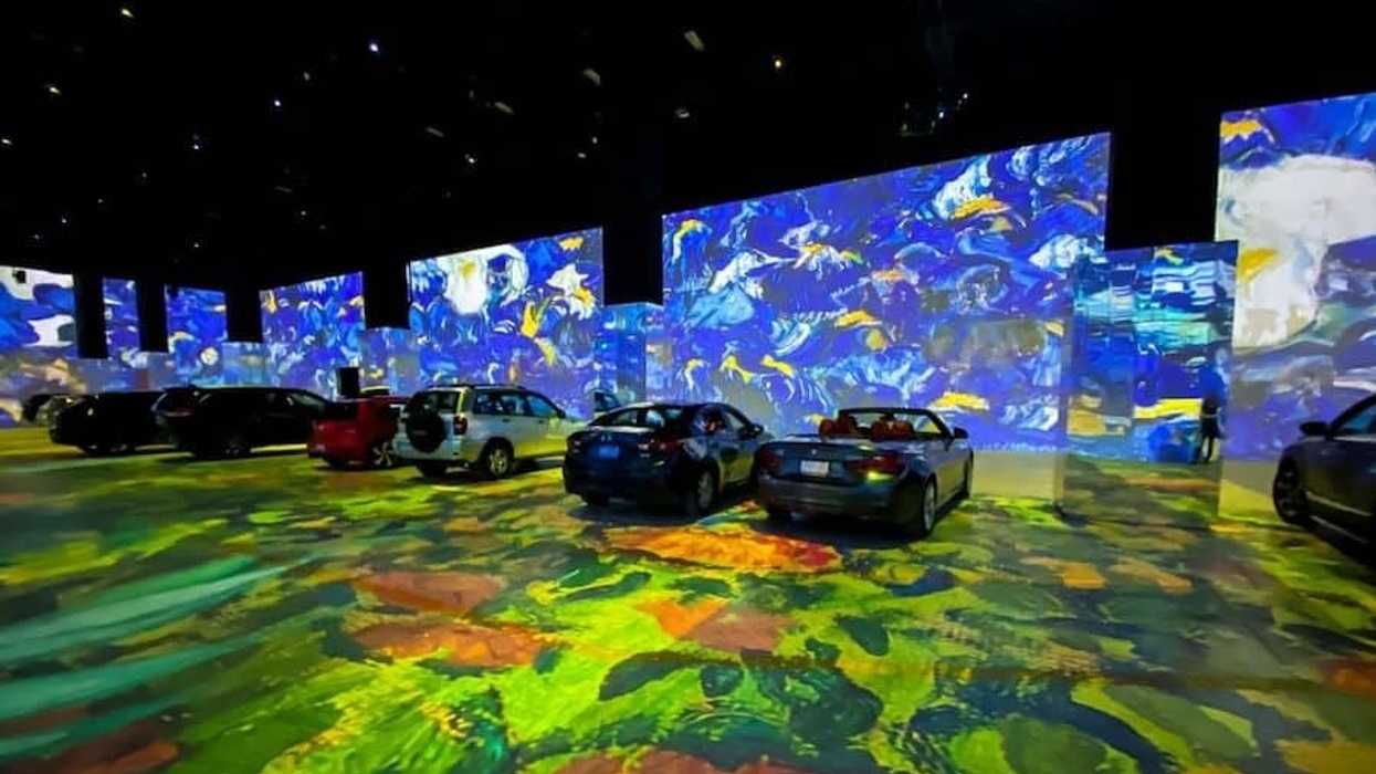 Medialon van gogh exhibit