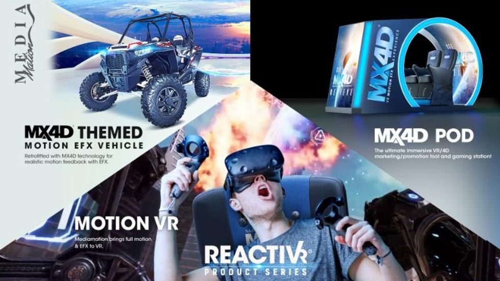 MediaMation, Inc. (MMI) mx4d IAAPA Expo