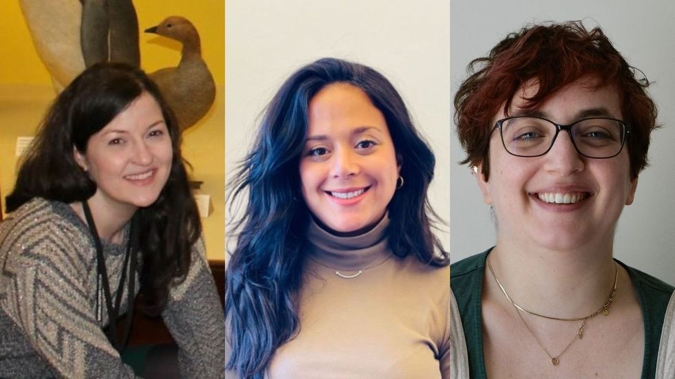 Meg Macdonald, Gabriela Marrero Vasquez, and Pippa Gittings