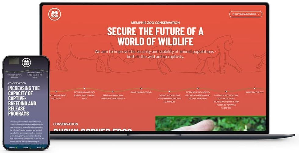 Memphis Zoo Conservation website