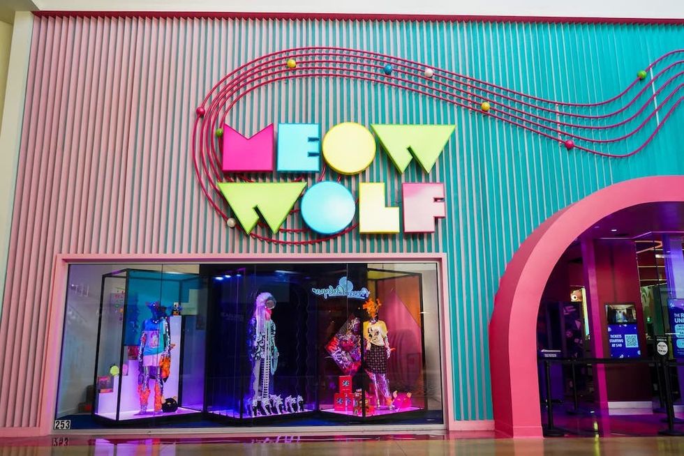 Meow Wolf Entrance