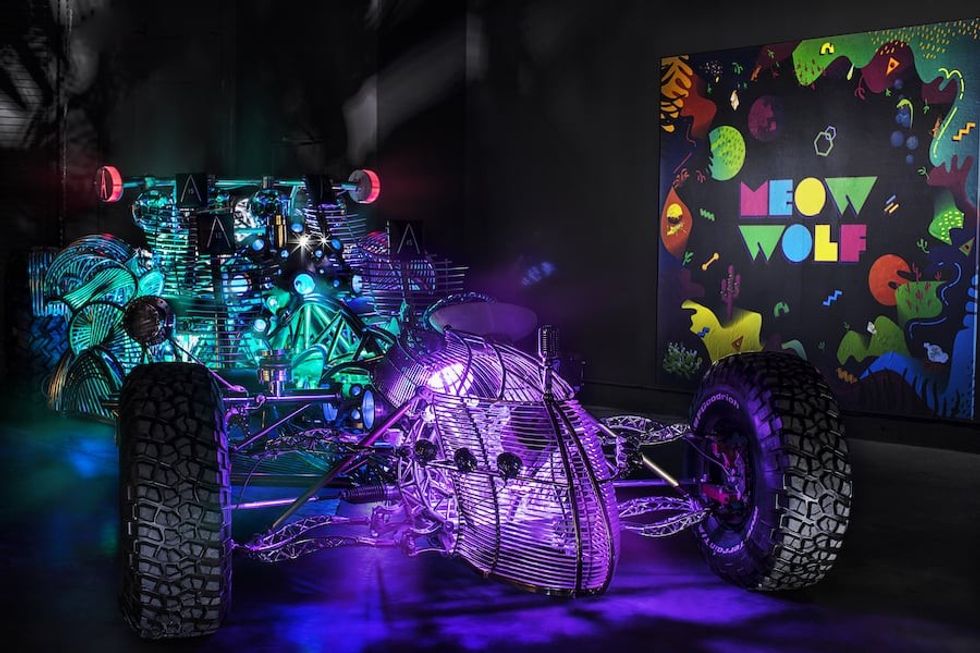 Meow Wolf installation at AREA15 in Las Vegas