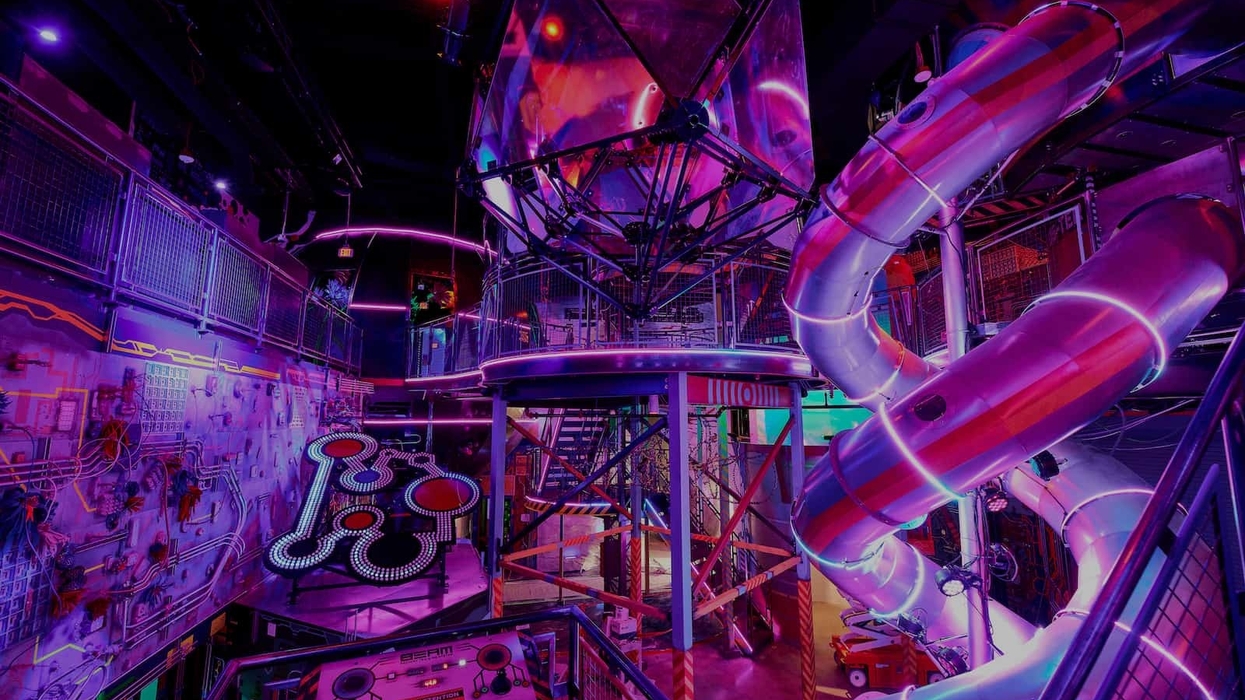 Meow Wolf Omega Mart slide