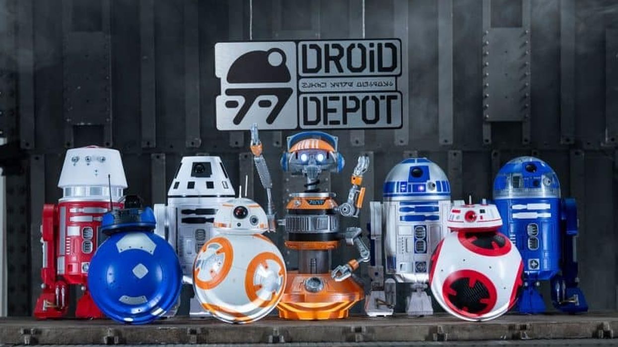 merchandise at droid depot star wars galaxys edge disney blooloop